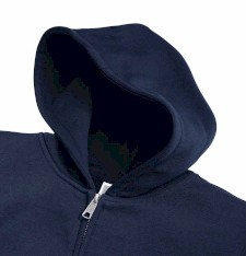 Dziecięca rozpinana bluza bawełniana z kapturem
