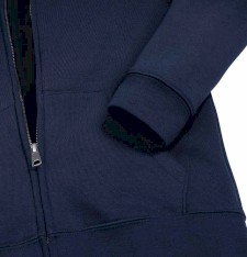 Dziecięca rozpinana bluza bawełniana z kapturem
