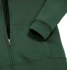 Dziecięca rozpinana bluza bawełniana z kapturem