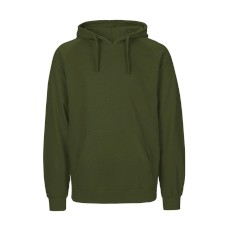 Męska gruba bluza z bawełny organicznej z kapturem
