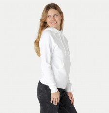 Damska gruba bluza z bawełny organicznej z kapturem