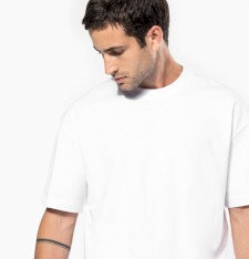 Gruby bawełniany T-shirt Oversized unisex