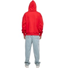 Ultra gruba nieszczotkowana bluza Boxy z kapturem (rozmiary: 3XL, 4XL, 5XL)