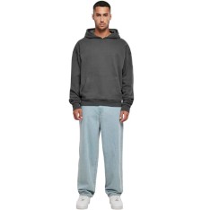 Ultra gruba nieszczotkowana bluza Boxy z kapturem (rozmiary: 3XL, 4XL, 5XL)