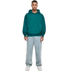 Ultra gruba nieszczotkowana bluza Boxy z kapturem (rozmiary: 3XL, 4XL, 5XL)