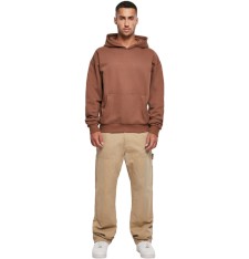 Ultra gruba nieszczotkowana bluza Boxy z kapturem (rozmiary: 3XL, 4XL, 5XL)