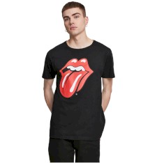 T-shirt Merch z grafiką: język Rolling Stones