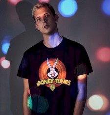 T-shirt z grafiką: Zwariowane Melodie Królik Bugs