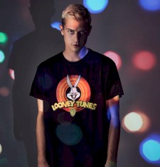 T-shirt z grafiką: Zwariowane Melodie Królik Bugs