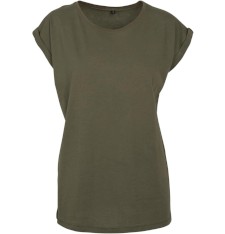 Damski top z mini rękawkami
