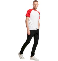 Męski T-shirt bejsbolowy