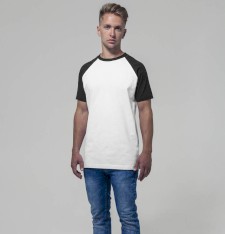 Męski T-shirt bejsbolowy