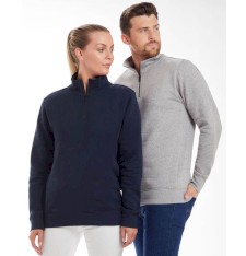 Bluza z krótkim zamkiem unisex