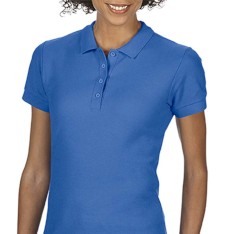 SOFTSTYLE® LADIES DOUBLE PIQUE POLO 64800L 820
