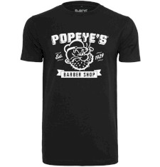 T-shirt z grafiką: Popeye Barber Shop