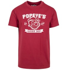 T-shirt z grafiką: Popeye Barber Shop
