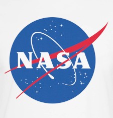 T-shirt z logotypem NASA®