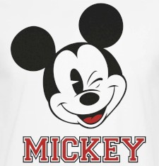 T-shirt z grafiką: Mickey College