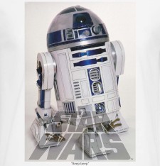 Gruby T-shirt z grafiką: Star Wars R2D2