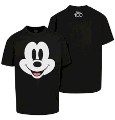 Bardzo gruby T-shirt Oversize z grafiką: twarz Myszki Mickey 100 lat Disney®