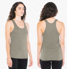 WOMEN`S TRI-BLEND RACERBACK TANK TR308W 548