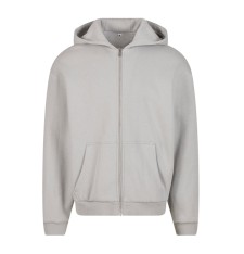 Miękka rozpinana bluza męska z kapturem Fluffy