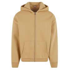 Miękka rozpinana bluza męska z kapturem Fluffy