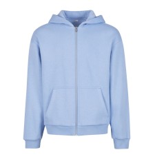 Miękka rozpinana bluza męska z kapturem Fluffy