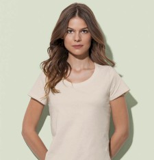 Damski T-shirt organiczny Janet