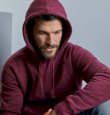 Męska melanżowa bluza z kapturem Authentic