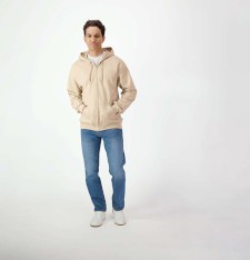 Rozpinana bluza SOFTSTYLE® z kapturem unisex