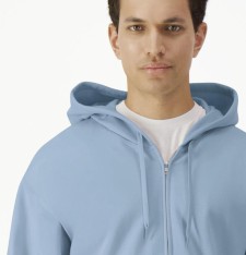 Rozpinana bluza SOFTSTYLE® z kapturem unisex