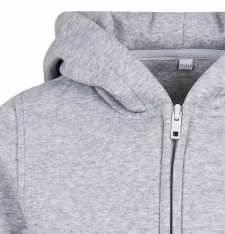 Rozpinana bluza organiczna z kapturem dla dziecka