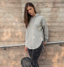 Damska lekka bluza z kapturem Oversize