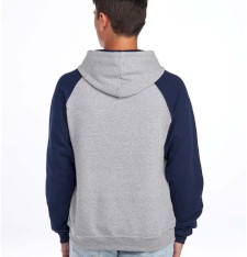 Bluza NuBlend® bejsbolowa z kapturem unisex