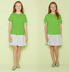 Młodzieżowy T-shirt średniej grubości