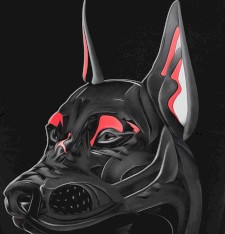 T-shirt z grafiką: Air Dog - The Under Dog