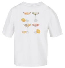 Damski T-shirt z grafiką: drinki z przyjaciółmi