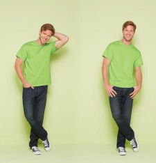 Gruby T-shirt unisex (rozmiar 3XL)