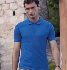 Dopasowane męskie polo - pranie 60°C