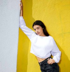 WOMEN`S FLEX FLEECE CROP PULLOVER RSAF3451W 880 WOMEN`S FLEX FLEECE CROP PULLOVER RSAF3451W 880