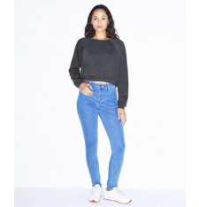 Damska krótka bluza raglanowa