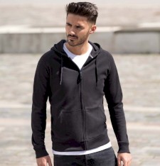 Męska bluza HD na zamek z kapturem