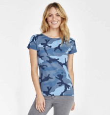 WOMEN`S CAMO T-SHIRT 01187 A67