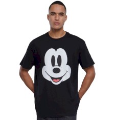 Bardzo gruby T-shirt Oversize z grafiką: twarz Myszki Mickey 100 lat Disney® Bardzo gruby T-shirt Oversize z grafiką: twarz Myszki Mickey 100 lat Disney®