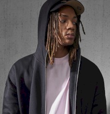 Bluza z kapturem na zamek Influence Oversized unisex (rozmiary: 4XL, 5XL)