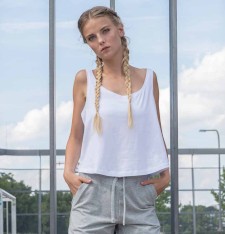 LADIES` OVERSIZED TANKTOP BY051 841