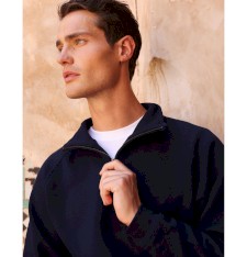 Bluza raglanowa Iconic Premium z krótkim zamkiem 70/30 CiCLO®