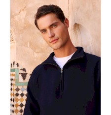 Bluza raglanowa Iconic Premium z krótkim zamkiem 70/30 CiCLO®