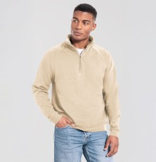 ICONIC PREMIUM ZIP NECK SWEAT 0622880 F70